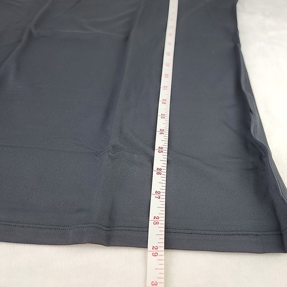 SParms Sun Protection Body Warm High Neck Longsleeve Golf Mock Black L NEW - Picture 4 of 8